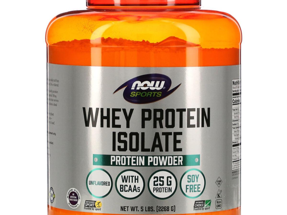 Whey Protein Isolate, Natural Unflavored Nutrition Facts Eat This Much